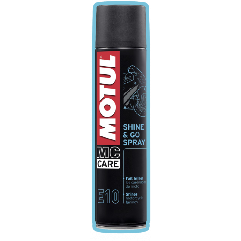 MOTUL MC CARE E10 SHINE & GO SPRAY 400 мл 