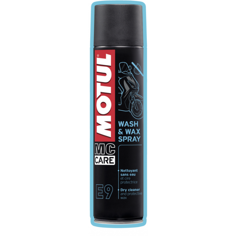 MOTUL MC CARE E9 WASH & WAX SPRAY 400 мл