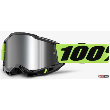 Окуляри ACCURI 2 Goggle Neon Yellow Mirror Silver Lens