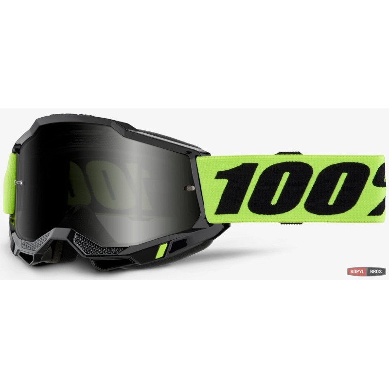 Окуляри ACCURI 2 SAND Goggle Neon Yellow Smoke Lens