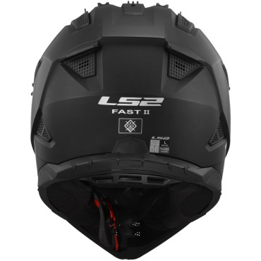 Шолом LS2 MX708 Fast 2 Solid Matt Black