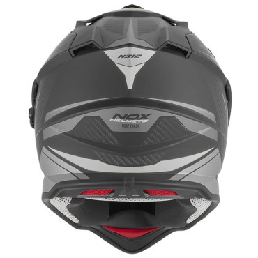 Шолом NOX N312 Track Matt Black/Grey