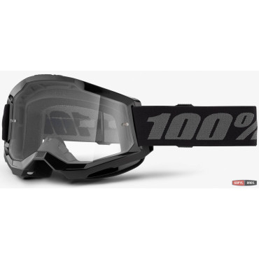 Окуляри STRATA 2 Goggle Black Clear Lens
