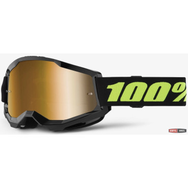 Окуляри STRATA 2 Goggle Solar Eclipse Mirror Gold Lens