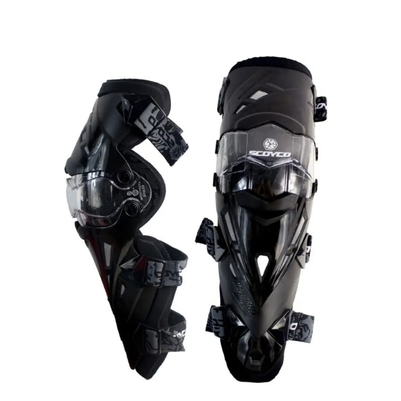 Мотонаколінники Scoyco K12 Black