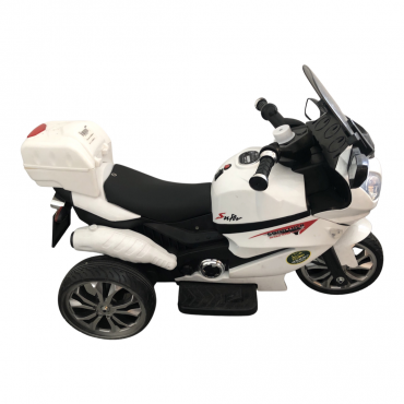 Дитячий мотоцикл Bambi M 4204 EBLR-1 Suzuki, білий