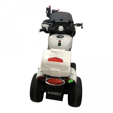 Дитячий мотоцикл Bambi M 4204 EBLR-1 Suzuki, білий